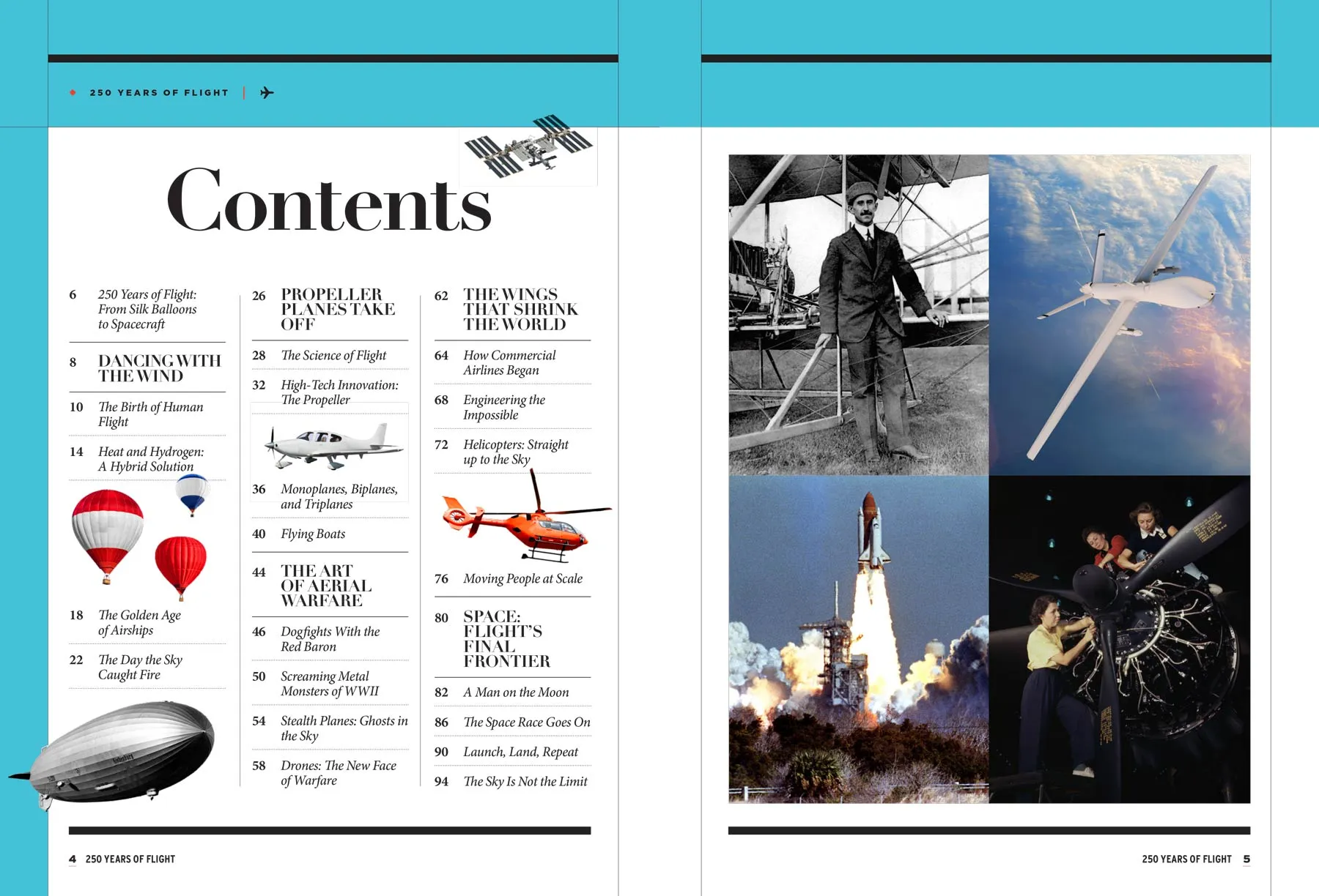 250 Years Of Flight -  A Breathtaking Journey From Dirigibles To Space Travel: Heroes Of The Sky, Balloons & Biplanes To Military Marvels, The Moon & Beyond, Aviations Incredible Journey & More!