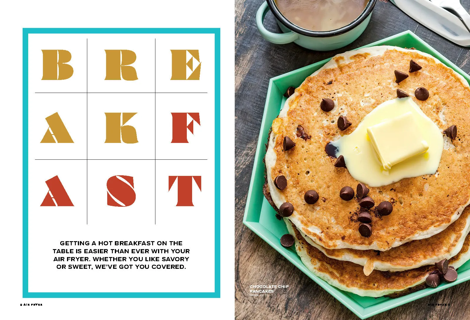 Air Fryer - 101 Recipes: 100 Pages Of Appliance Tips & Tricks, Hacks, Techniques, Healthy Snacks, Easy Breakfast, Pancakes, Sides, Family Dinners, Quick Appetizers, Wings, Crab Cakes & Desserts!