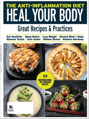 Anti-Inflammation - Heal Your Body: Diet Removing Stress Toxins   Yoga Stretching Hydration Gratitude & Mindfulness