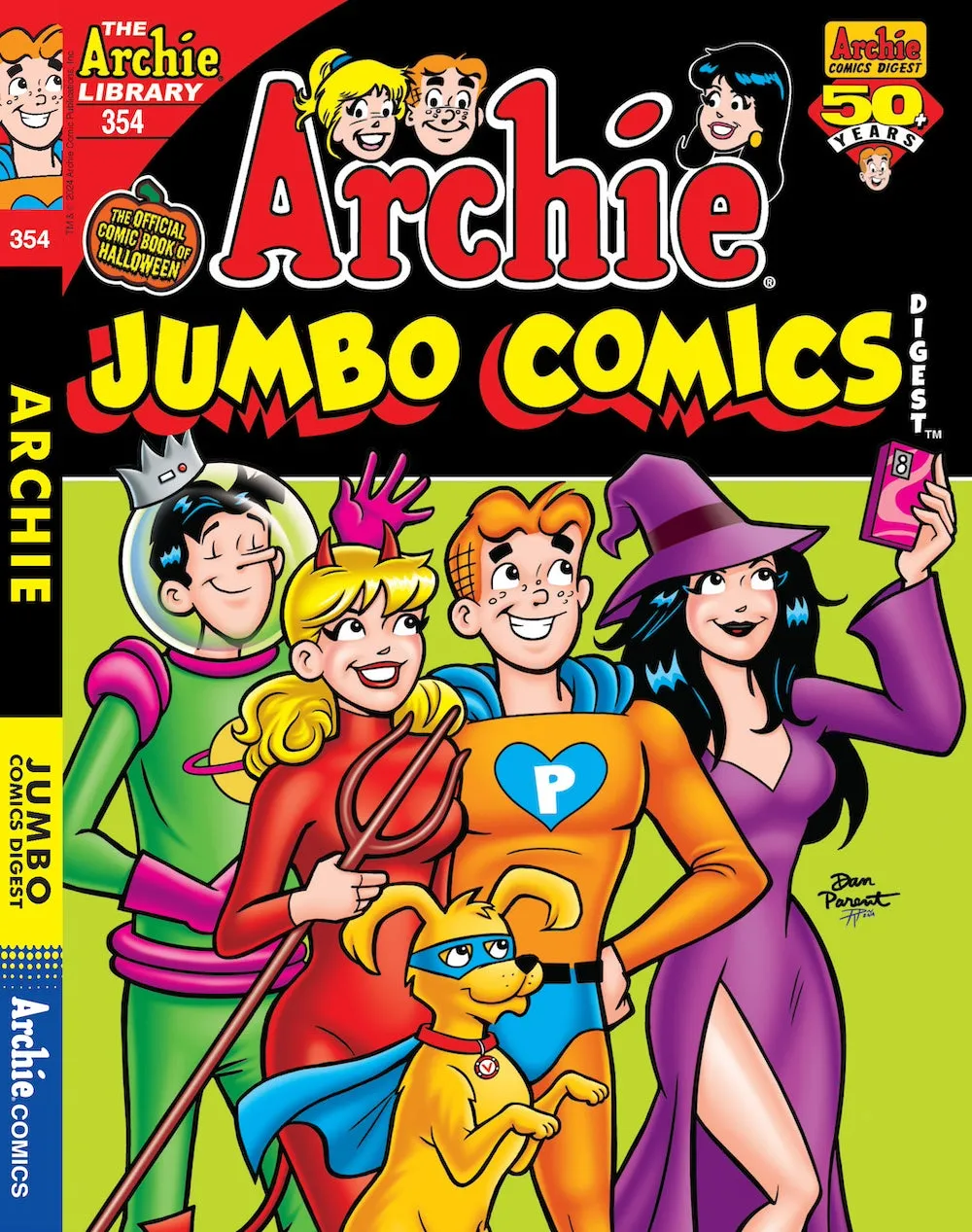 Archie Jumbo Comics Digest - Annual Halloween Party At Eyegore Estates Gets Scarier Than Ever, Mischievous Spirits Trick & Treat Have Turned Evil, Will Their Pranks Ruin Halloween Forever?