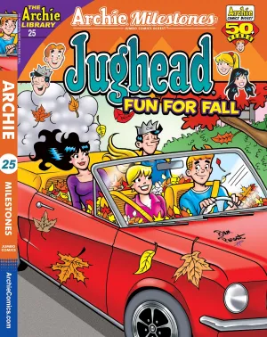Archie Milestones Jumbo Comics Digest - Jughead Fun For Fall Issue 25: Riverdale's Foremost Burger Connoisseur Trades His Triple-Decker Dreams For Spooktacular Treats Guaranteed To Give Goosebumps!