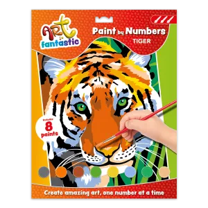 Art Fantastic Paint by Numbers: Tiger