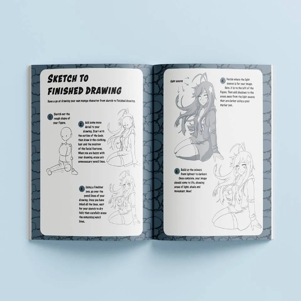 Art Maker Manga Sketching Book