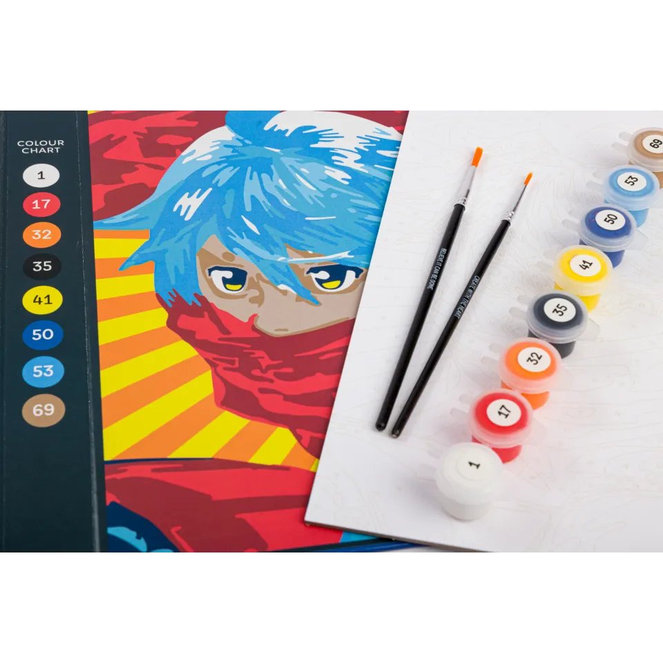 Art Maker Painting by Numbers: Shnen Manga