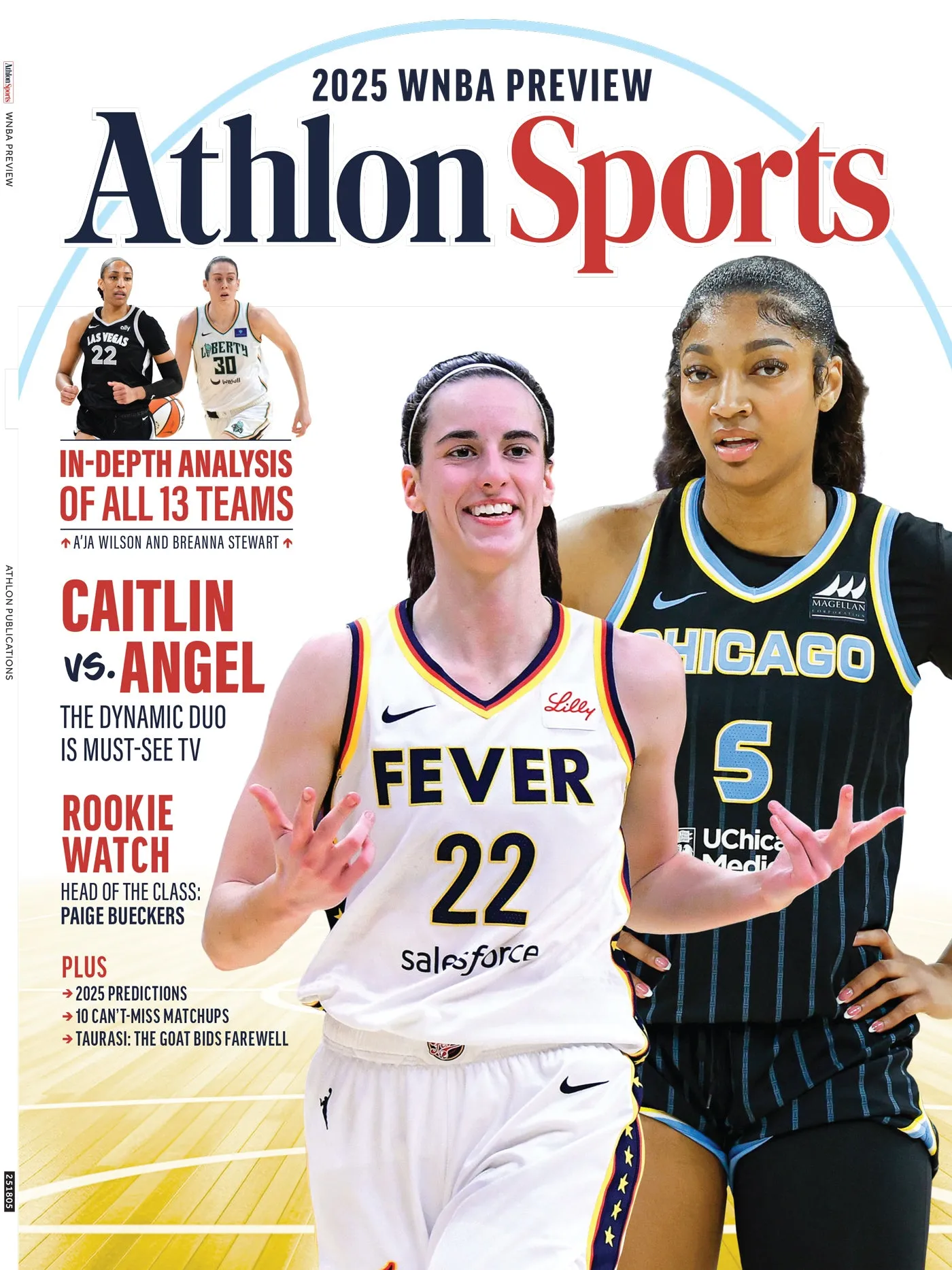 Athlon Sports - 2025 WNBA Preview: Caitlin Clark vs Angel Reese, Rookie Standouts, Paige Bueckers, A'Ja Wilson & Breanna Stewart, In Depth Analysis, All 13 Teams Ranked, Predictions, Matchups & More!