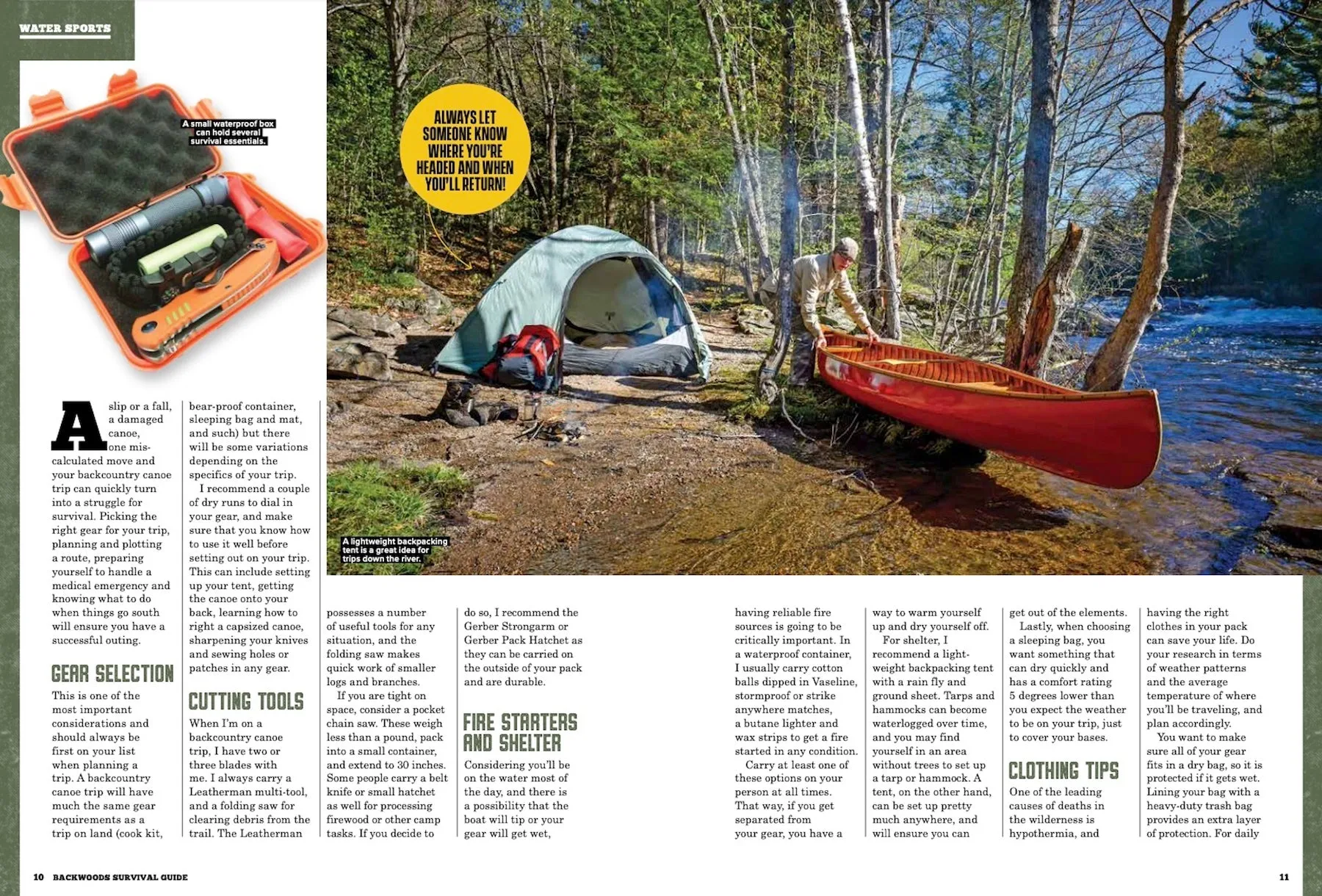 Backwoods Survival Guide - Living Off the Land No. 22: River Float Trips, White Willow Tree Pain Reliever, Knife Sharpening Tips & Lots More!