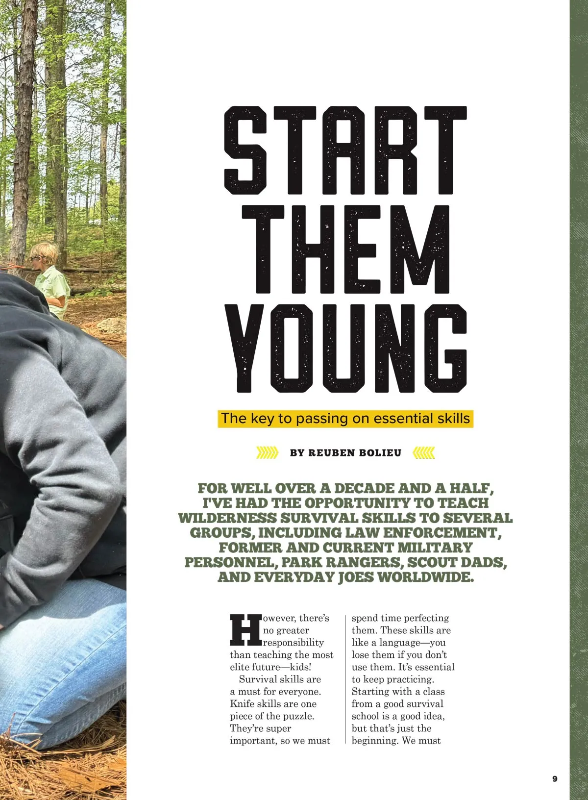 Backwoods Survival Guide - Living Off The Land No. 31:  200  Essential Tips For The Simple Life, Self Reliance Strategies, Wilderness Skills, Homesteading Necessities, Challenges & More!