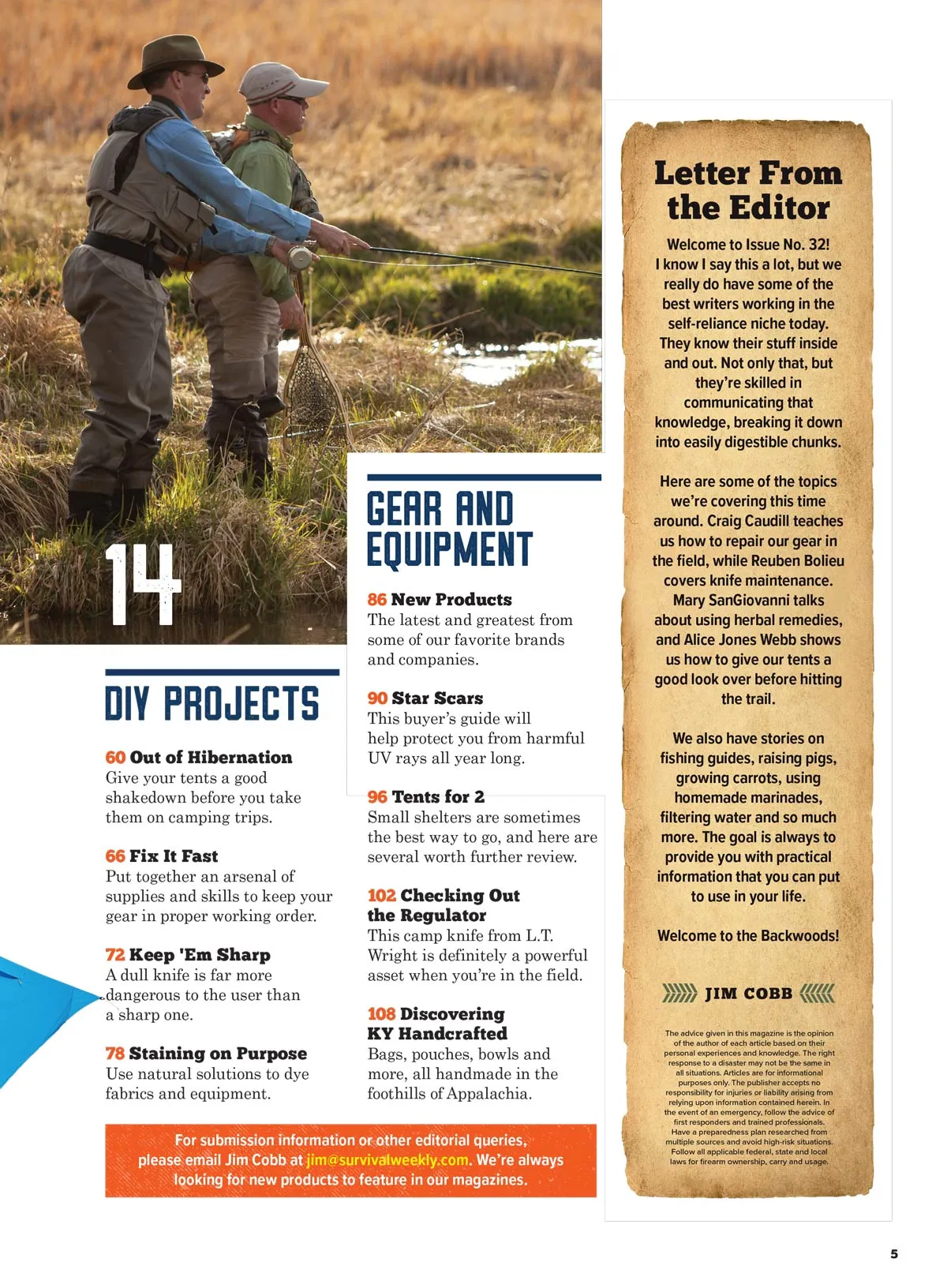 Backwoods Survival Guide - Living Off The Land No. 32: Your Ultimate Resource For Outdoor Adventure & Simple Life, Self-Reliance, Gear Reviews, Tips, Expert Wilderness Insights & More!