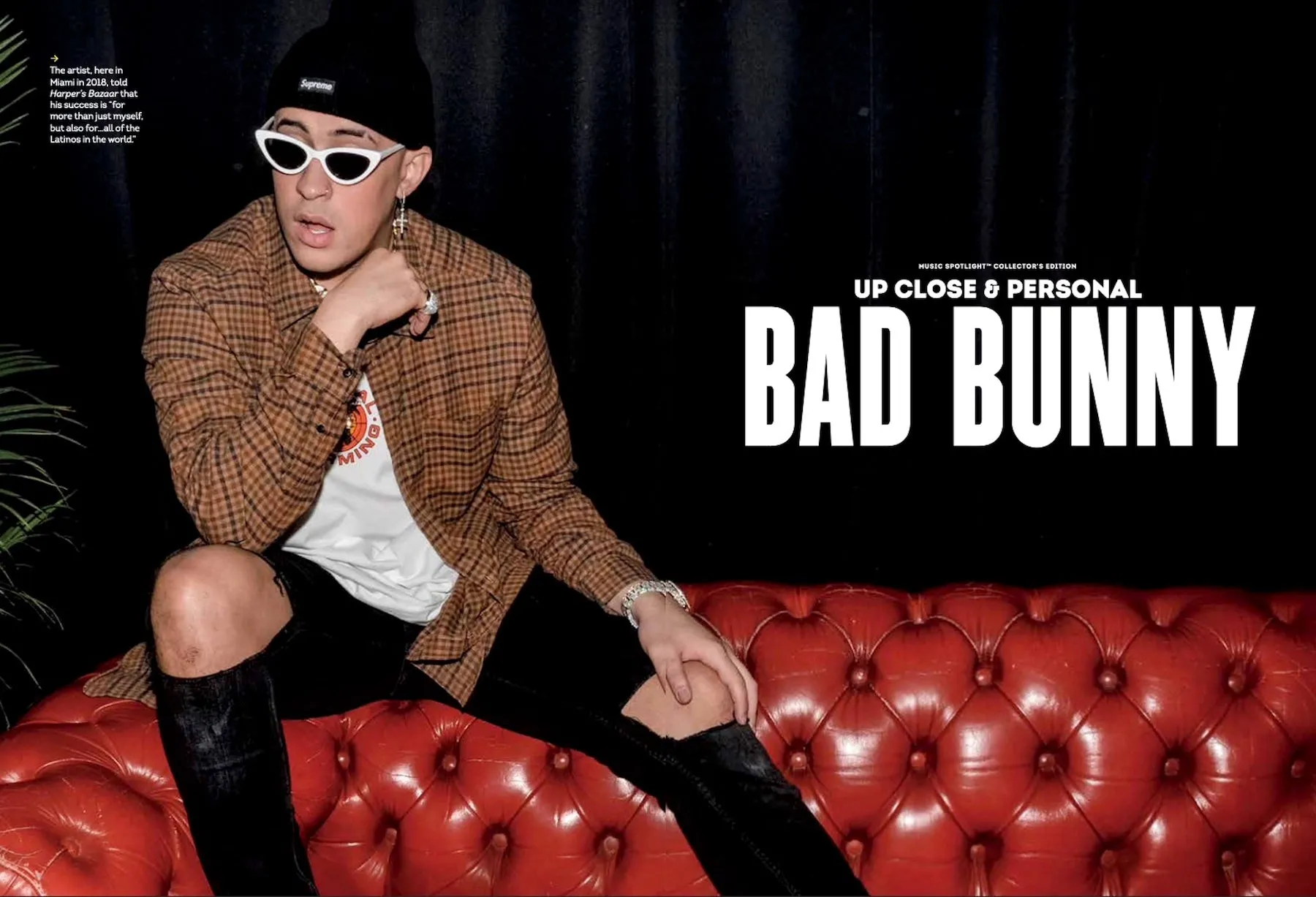 Bad Bunny - Up Close & Personal: Style Icon, His Collaborations with Cardi B, Drake, Shakira & Jennifer Lopez & More!