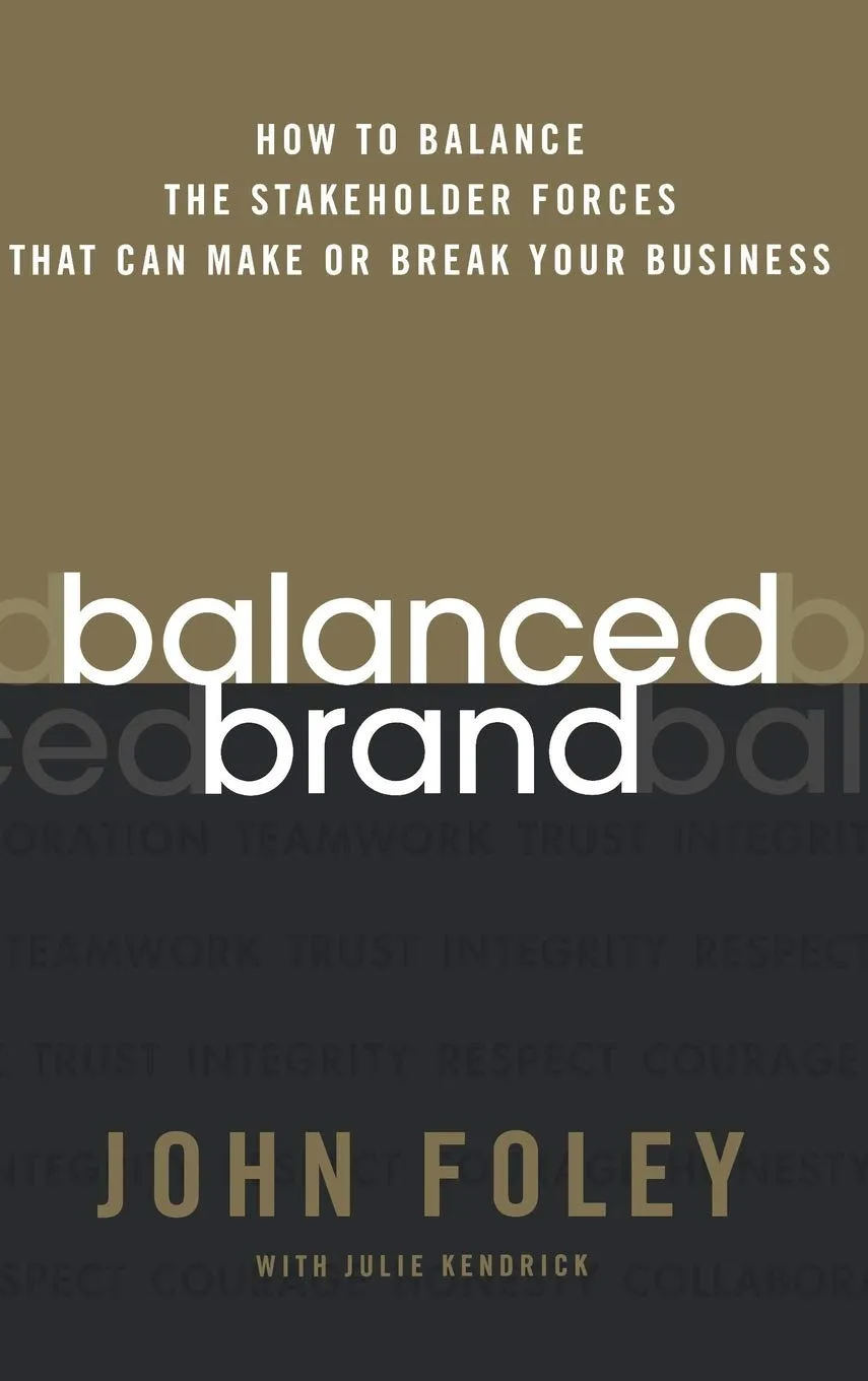 Balanced Brand: How To Balance The Stakeholder Forces That Can Make Or Break Your Business Hardcover