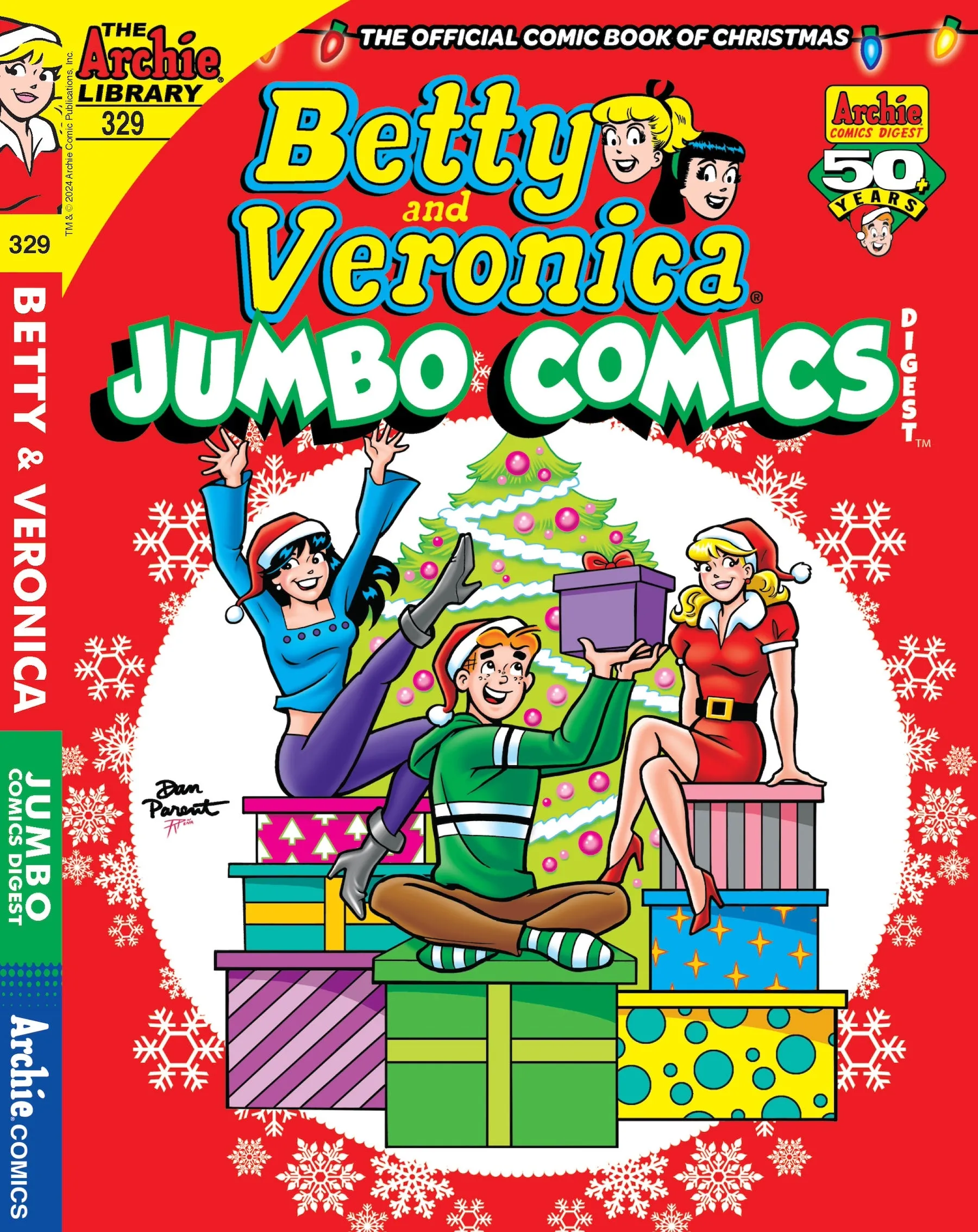 Betty And Veronica Jumbo Comics Digest - Issue 329: The Official Comic Book Of Christmas, Celebrate With Betty & Veronica, From Baked Goods To Secret Santa's, A Stocking Full Of Holiday Treats!