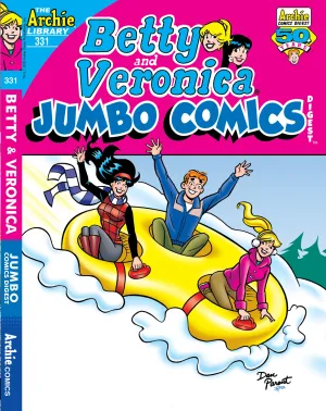Betty And Veronica Jumbo Comics Digest - Issue 331: Heroes Unite! Fly Girl, SuperTeen, & A Team Of Superheroes Battle The Murder Hornet To Recover The Pollinator Device From The Lodge Mansion & More!
