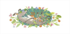 Bigsy and Slinky PRINT Alison Lester