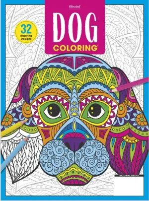 Blissful - Dog Coloring Book: 50  Images Presented In Our Trademarked Coloring Format To Uplifted, Fulfill, Relax and Satisfy Your Inner Picasso