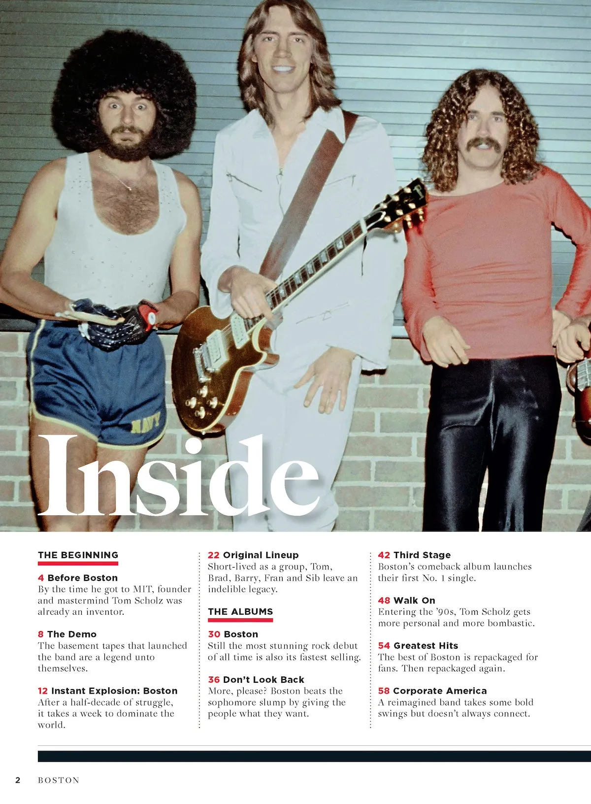 Boston - Fan Guide: Untold Story, Every Album Reviewed, 100  Rare Photos, Founder Tom Scholz, Basement Tapes, Brad Delp, Barry Goudreau, Fran Sheehan, Sib Hashian, Comeback, Death, Court Battle & More