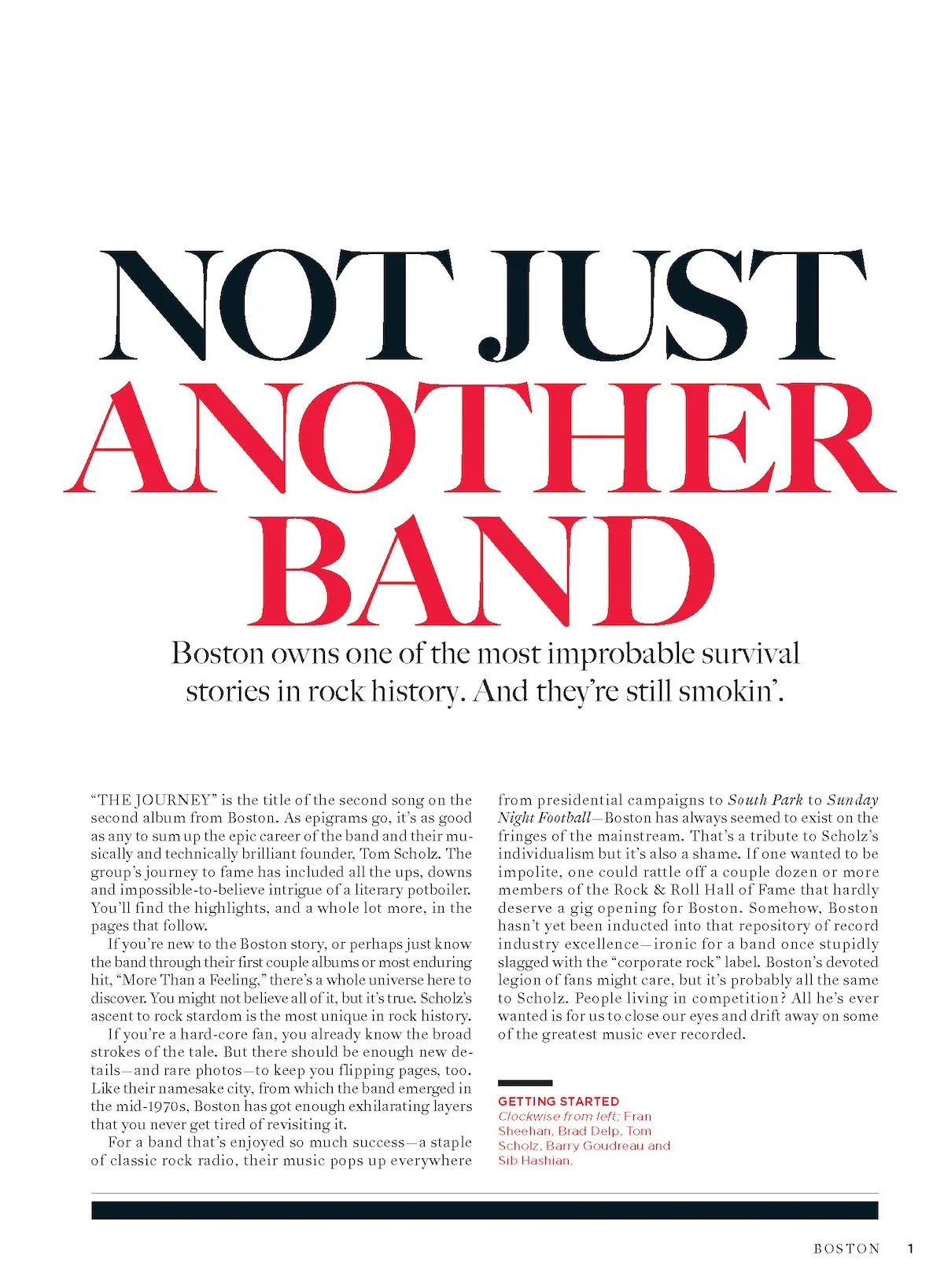 Boston - Fan Guide: Untold Story, Every Album Reviewed, 100  Rare Photos, Founder Tom Scholz, Basement Tapes, Brad Delp, Barry Goudreau, Fran Sheehan, Sib Hashian, Comeback, Death, Court Battle & More