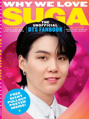 BTS Fanbook - Why We Love Suga:  South Korean Kid To K-pop Band Juggernaut, Rapper, Songwriter, Producer, Solo Career, Top 10 Songs, Documentary Road To D-DAY, Collabs, Military, Quiz & Free Poster!