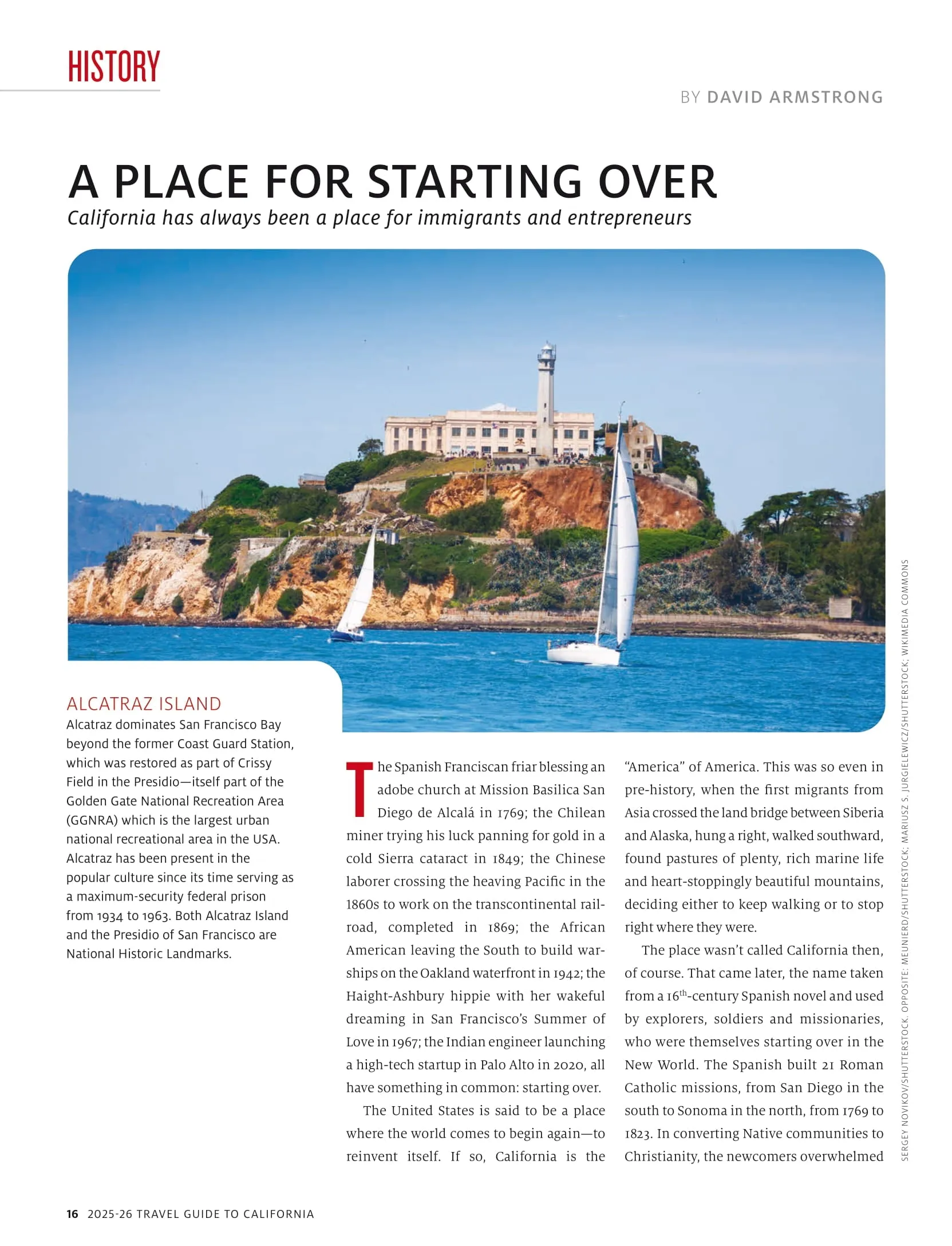 California - 2025 & 2026 Travel Guide: Best Beach Destinations, Top Casinos, Scenic Mountains, Alcatraz Island, Desert Getaways, Best Vineyards & Wineries, National Parks, Hidden Coastal Gems & More!
