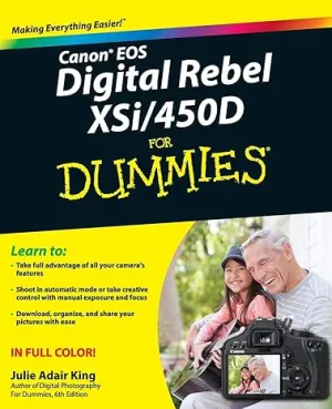 Canon EOS Digital Rebel XSi/450D For Dummies Paperback