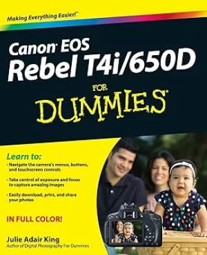 Canon EOS Rebel T4i/650D For Dummies Paperback