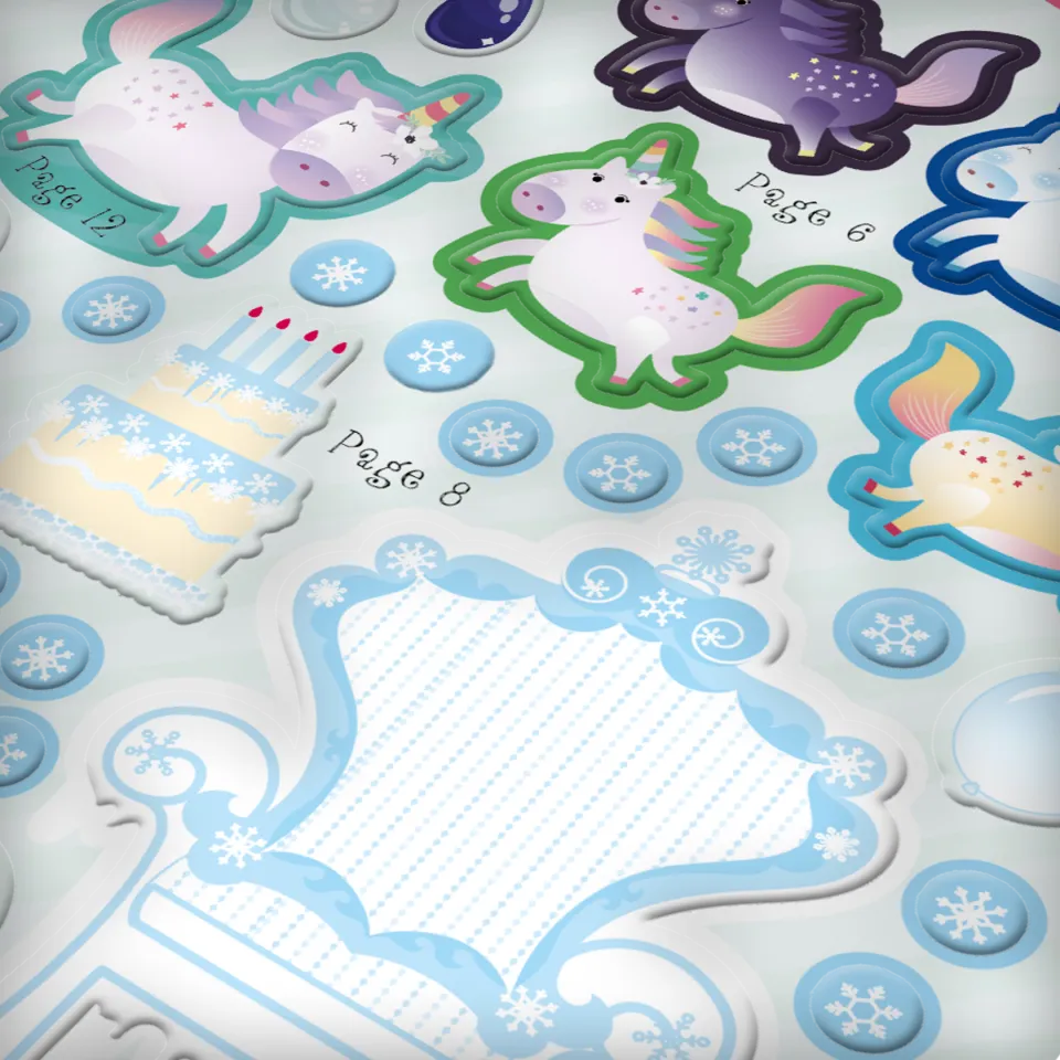 Carry-Along Sticker Activity Book: Unicorn
