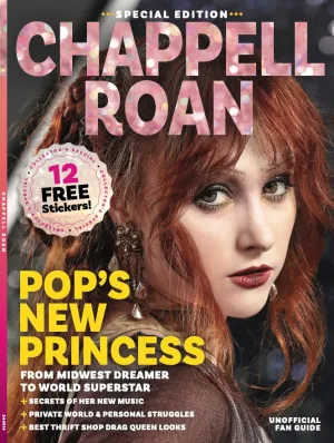 Chappell Roan - Pop's New Princess: From Midwest Dreamer Kayleigh Rose To Record-Breaking Crowds, Private World & Personal Struggles,  Drag Queen Stage Style, Secrets Of New Music & 12 Free Stickers!