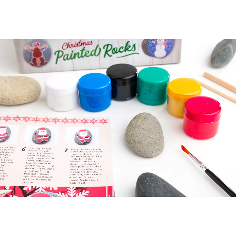 Christmas Rock Painting Gift Box