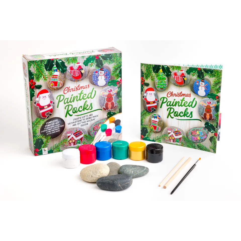 Christmas Rock Painting Gift Box