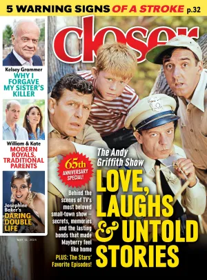 Closer - 05.12.25: The Andy Griffith Shows Untold Stories, Kelsey Grammer Opens Up On Why He Forgave His Sisters Killer, William & Kates Royal Parenting Style, Josephine Bakers Double Life & More!