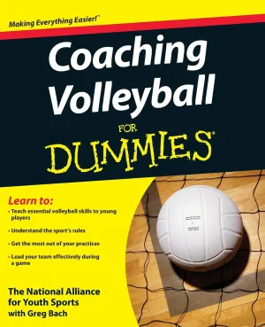 Coaching Volleyball For Dummies Paperback