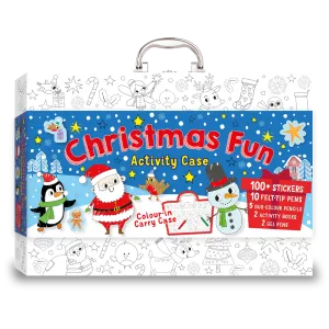 Colour-In Carry Case: Christmas Fun Activity Case