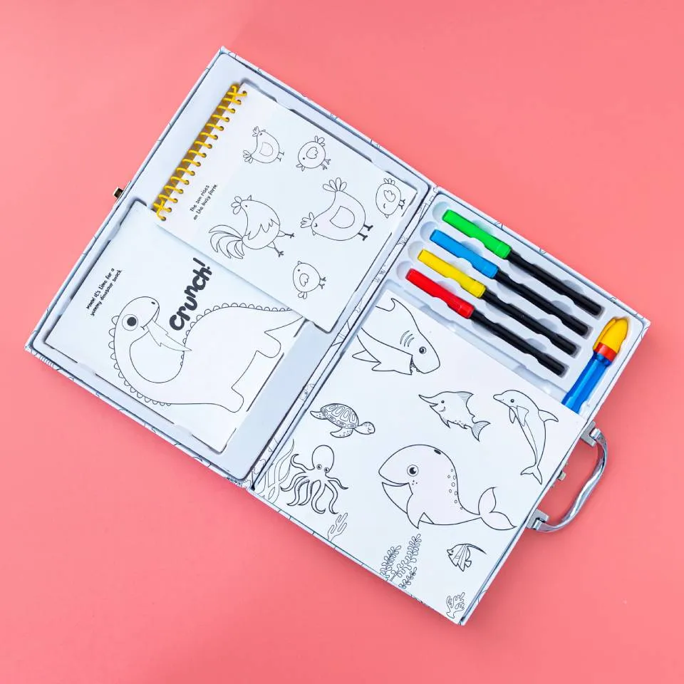 Colour-In Carry Case: My First Magic Painting Activity Case