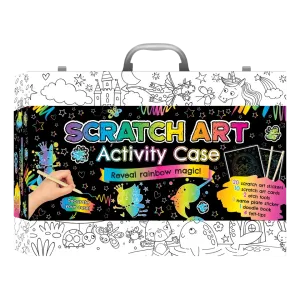 Colour-In Carry Case: Scratch Art Activity Case