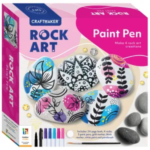 CraftMaker Paint Pen Rock Art Gift Box