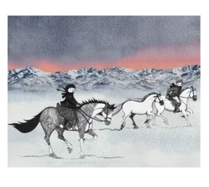 Crossing the Border PRINT Alison Lester