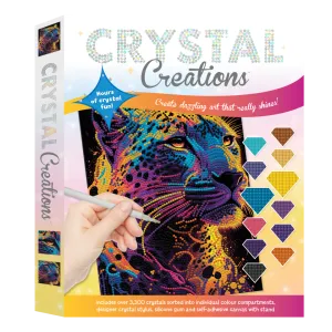 Crystal Creations: Neon Leopard