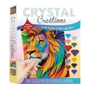Crystal Creations: Neon Lion