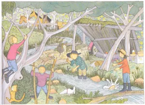 Cubby by the Creek PRINT Alison Lester