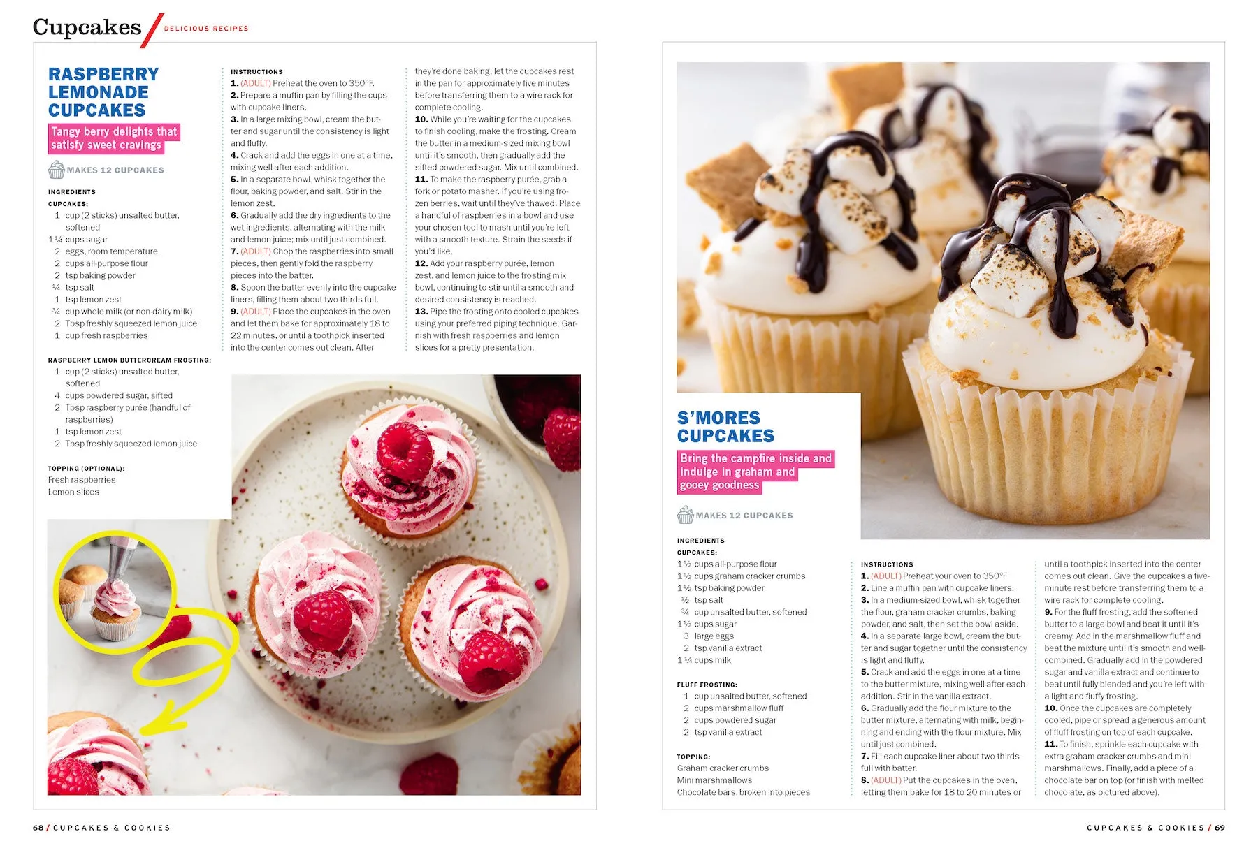 Cupcakes & Cookies - Guide To Baking With Kids: Boot Camp For Beginners, Strawberry Shortcake, Double Chocolate, Essential Tools, Age-Appropriate Recipes, Expert Tips, Interactive & Safe Family Fun!