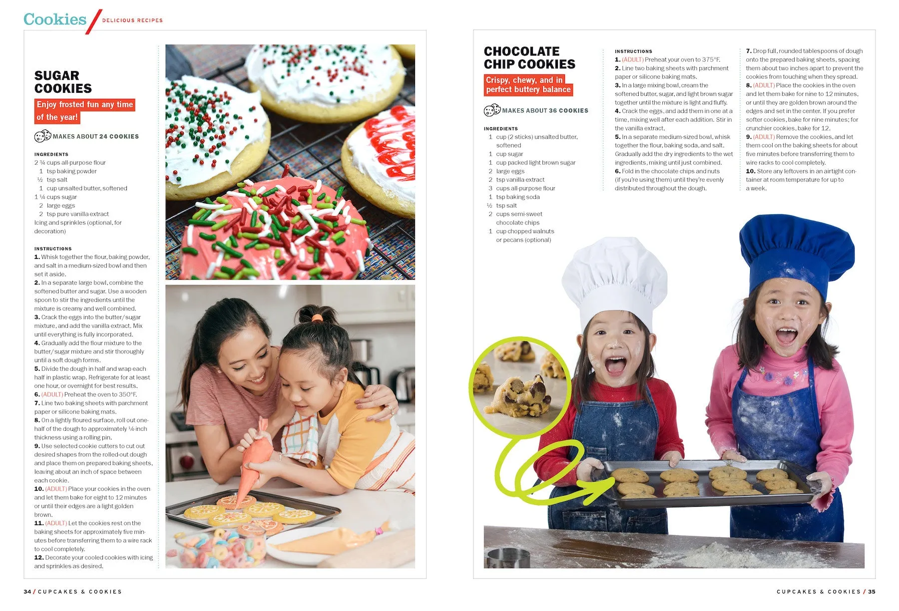 Cupcakes & Cookies - Guide To Baking With Kids: Boot Camp For Beginners, Strawberry Shortcake, Double Chocolate, Essential Tools, Age-Appropriate Recipes, Expert Tips, Interactive & Safe Family Fun!