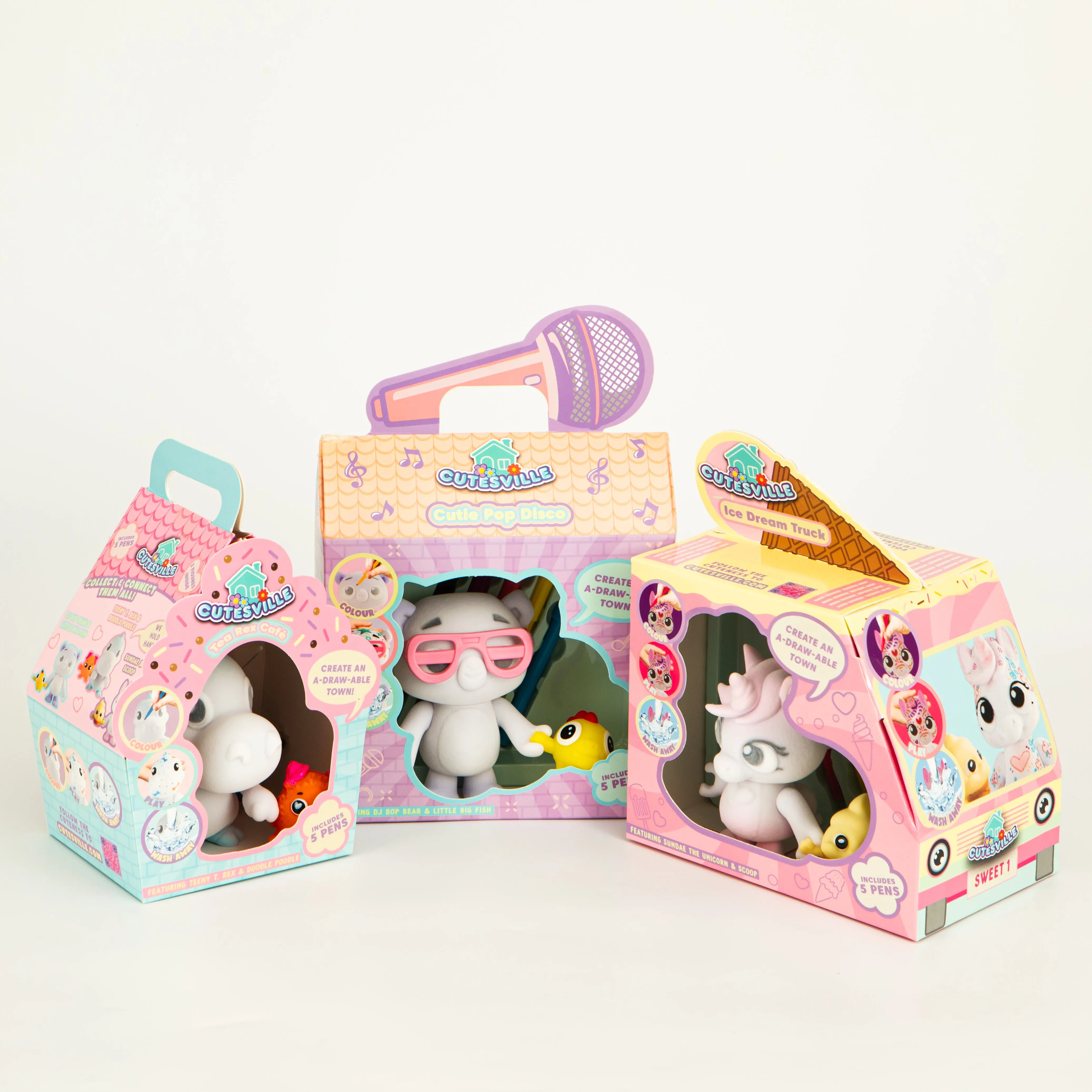 Cutesville Classic Kit - Sundae the Unicorn Ice Dream Truck