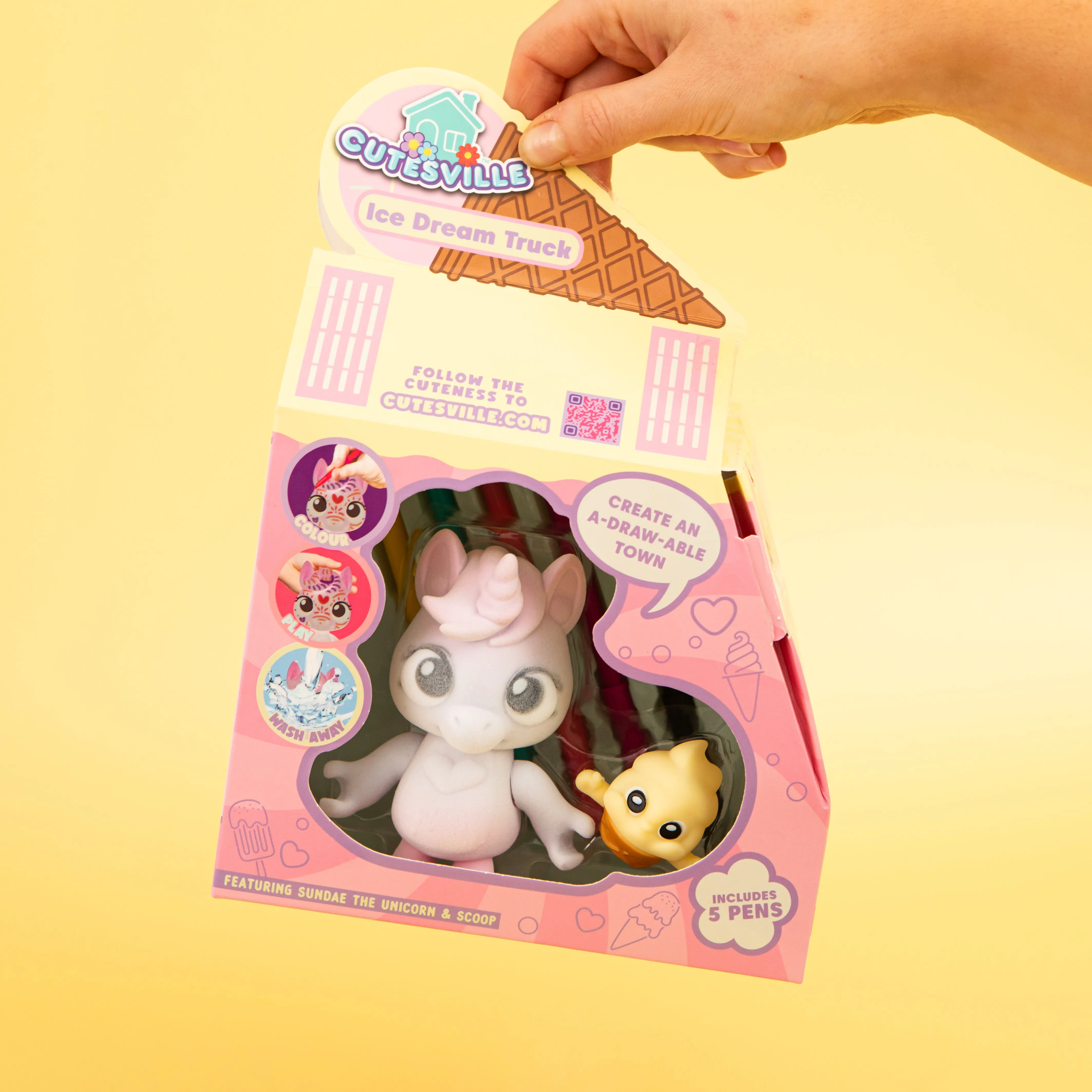 Cutesville Classic Kit - Sundae the Unicorn Ice Dream Truck