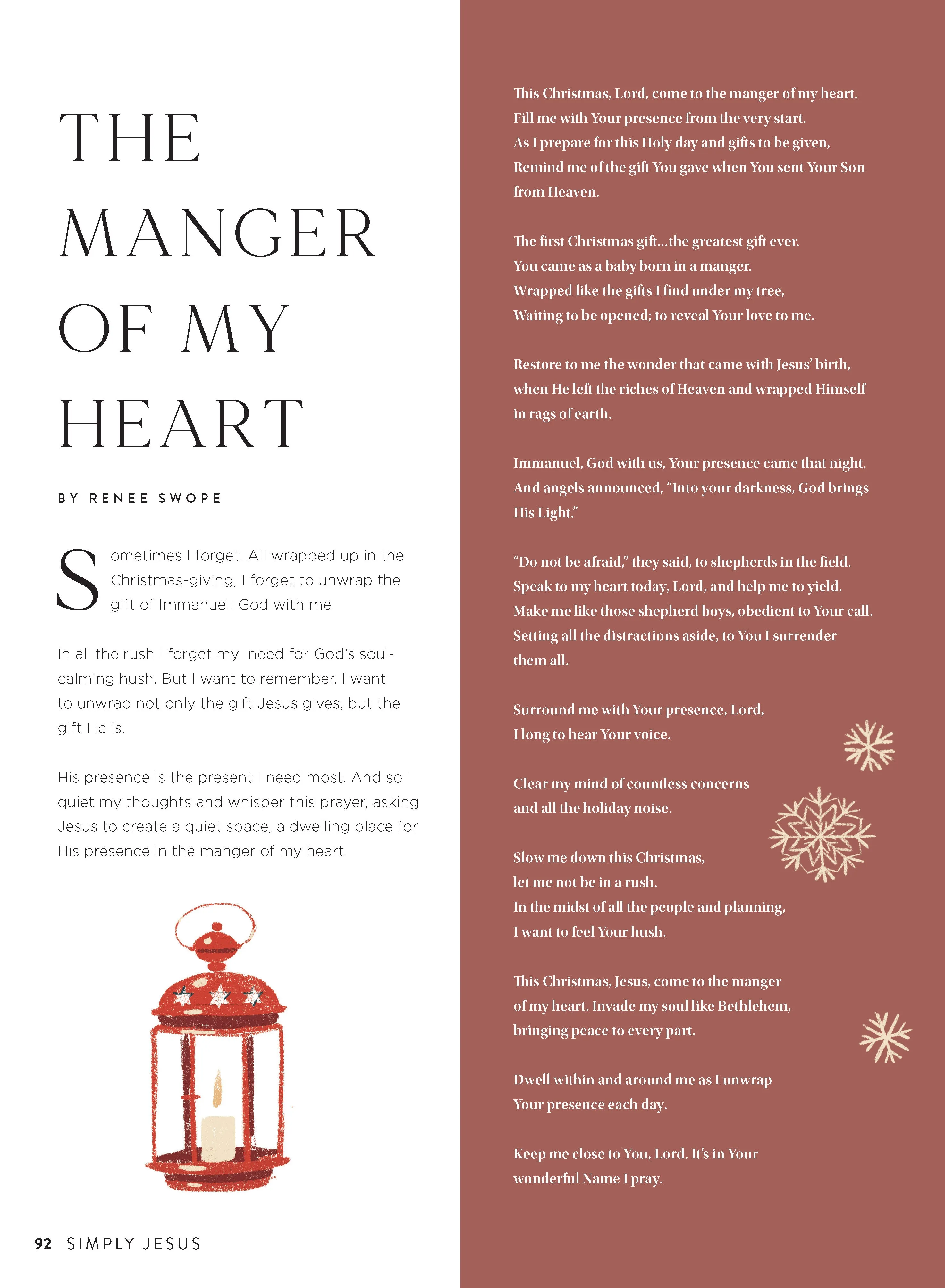 DaySpring - Simply Jesus: Christmas, Birth, Immanuel, Holy Spirit, Bethlehem, Wise Men, Angel's Message, Joseph & Mary, Heart's Manger, Star's Guidance, Divine Gifts, God's Prophecy & Herod's Fury!