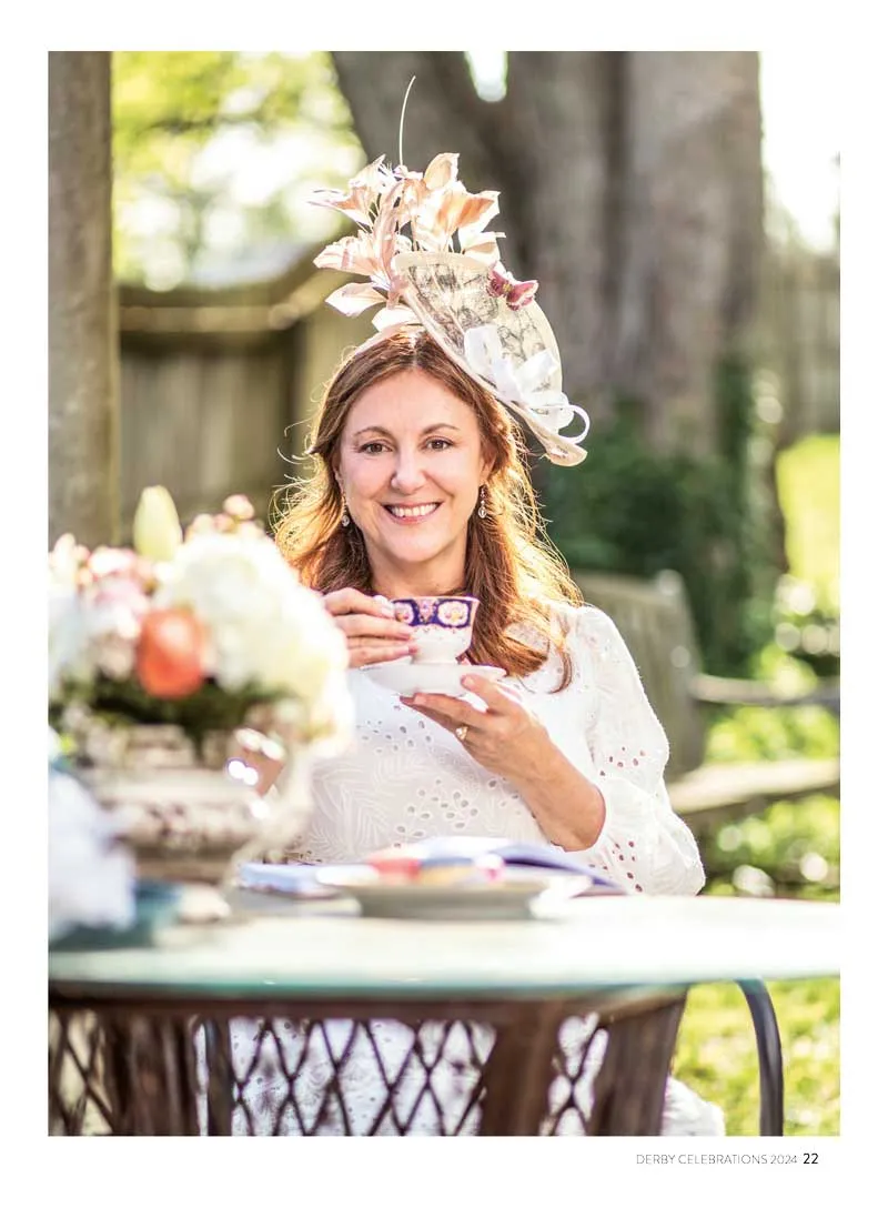 Derby Celebrations - Kentucky Derby's 150 Anniversary, Blue-Ribbon Recipes, Dcor Ideas, Southern Style For Race Day, Hats, Host Derby Tea, Explore Louisville, Horse Farm Tour, Table Settings & More!