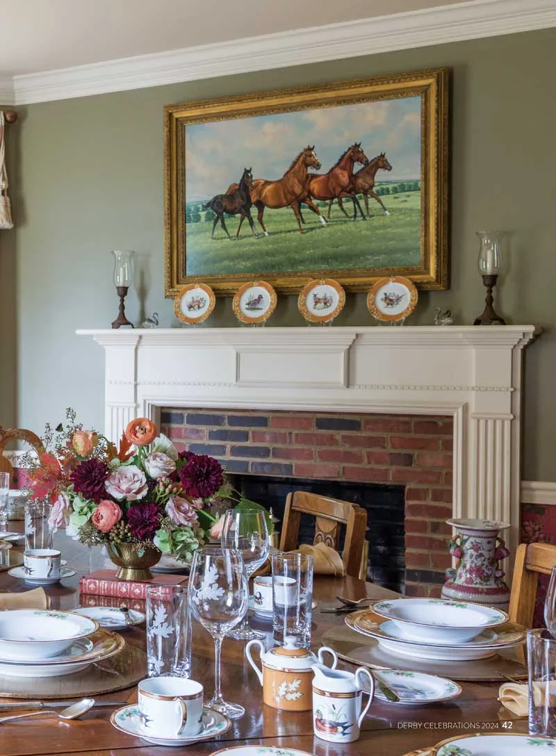 Derby Celebrations - Kentucky Derby's 150 Anniversary, Blue-Ribbon Recipes, Dcor Ideas, Southern Style For Race Day, Hats, Host Derby Tea, Explore Louisville, Horse Farm Tour, Table Settings & More!