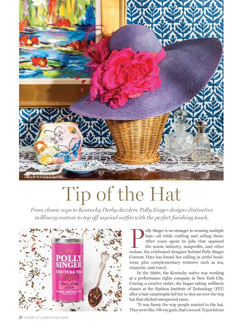 Derby Celebrations - Kentucky Derby's 150 Anniversary, Blue-Ribbon Recipes, Dcor Ideas, Southern Style For Race Day, Hats, Host Derby Tea, Explore Louisville, Horse Farm Tour, Table Settings & More!