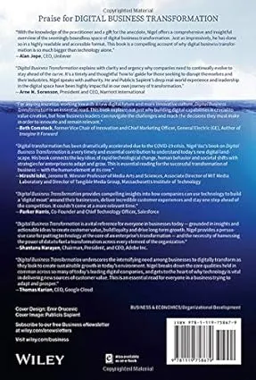 Digital Business Transformation: How Established Companies Sustain Competitive Advantage From Now To Next Hardcover