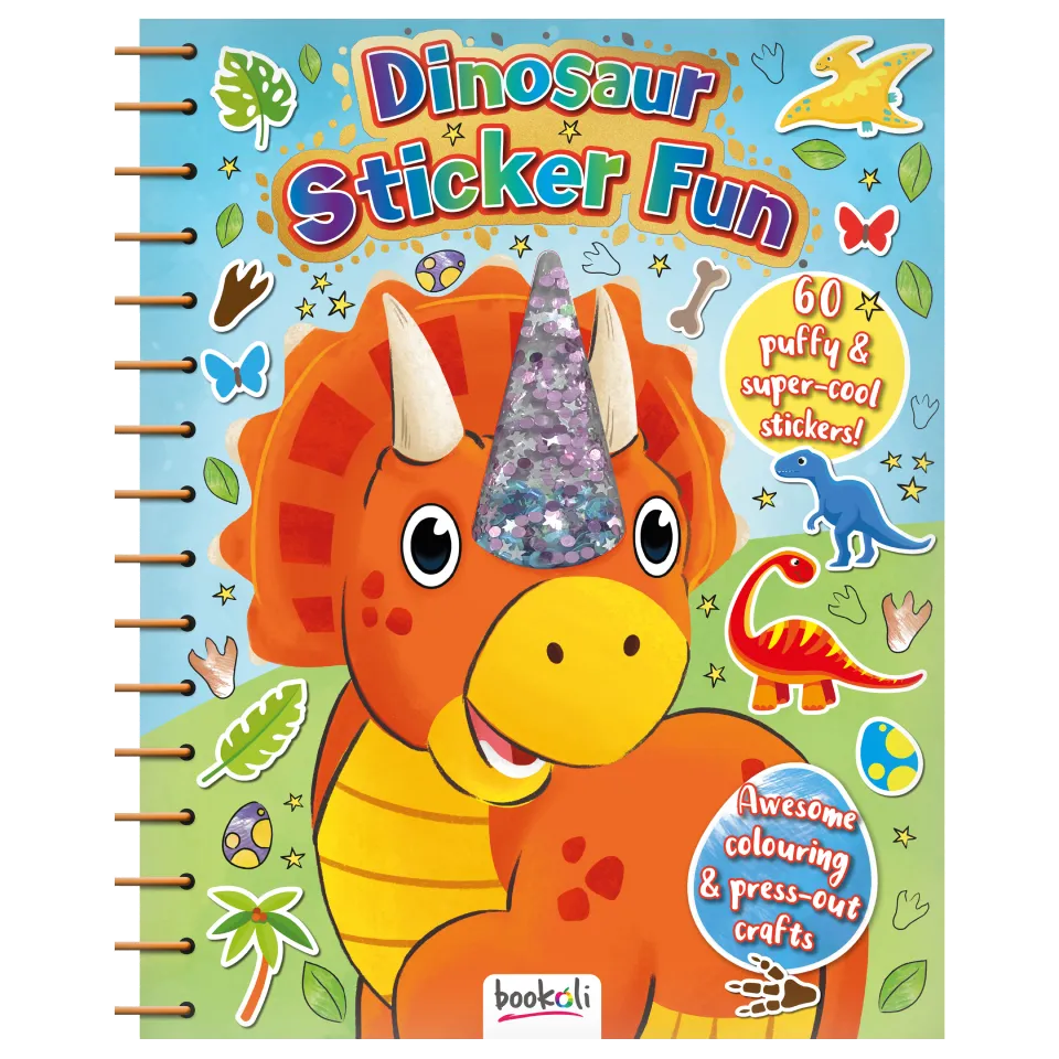 Dinosaur Sticker Fun Activity Book