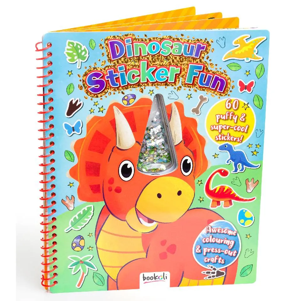Dinosaur Sticker Fun Activity Book