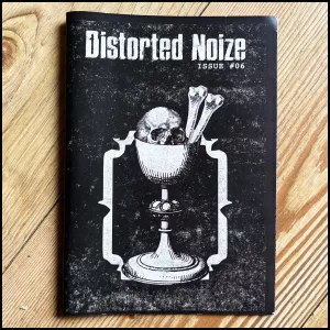 DISTORTED NOIZE Issue 6 fanzine (death/thrash/black metal fanzine)